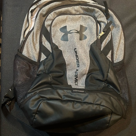 Under Armour Men's Backpack in Gray and Black - Picture 1 of 8